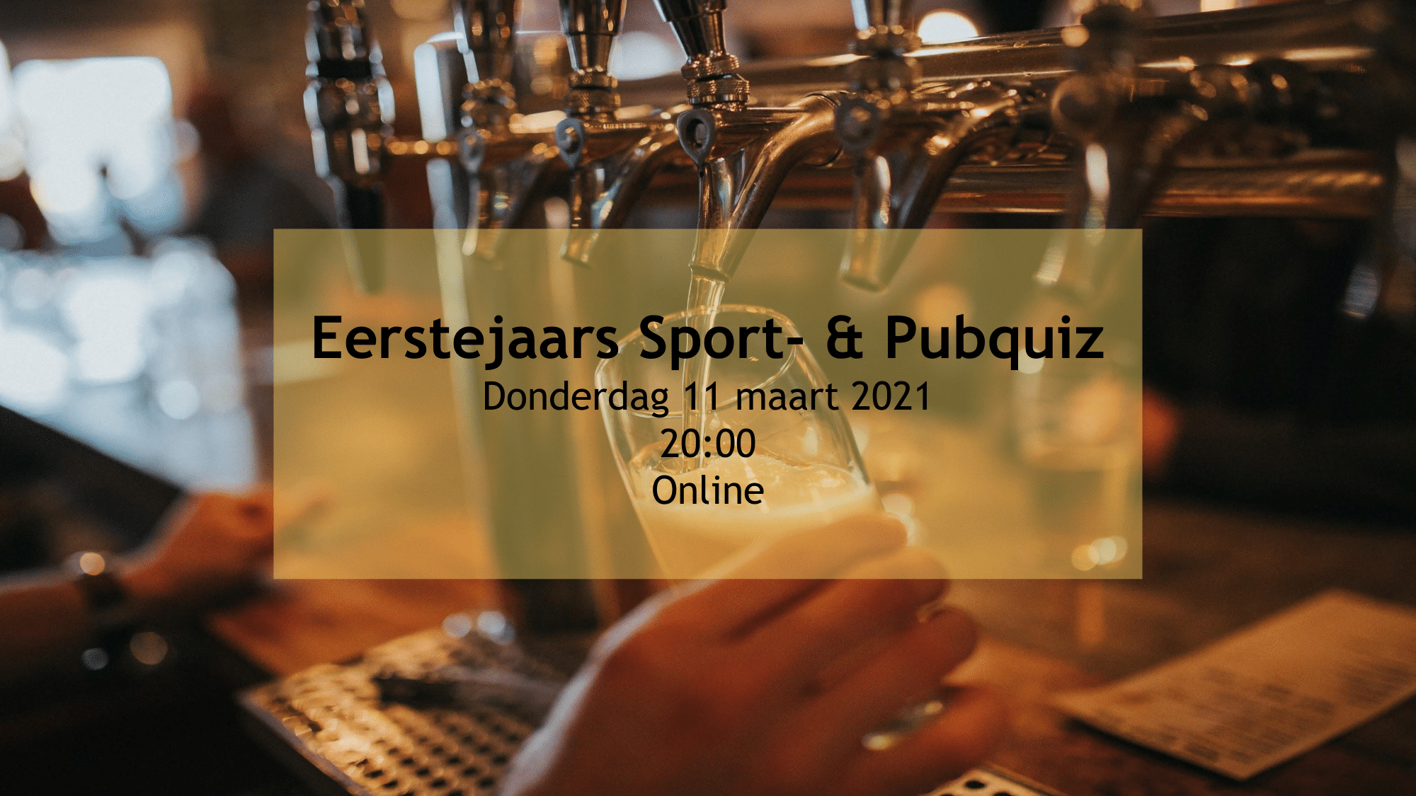 Eerstejaars Sport- & Pubquiz