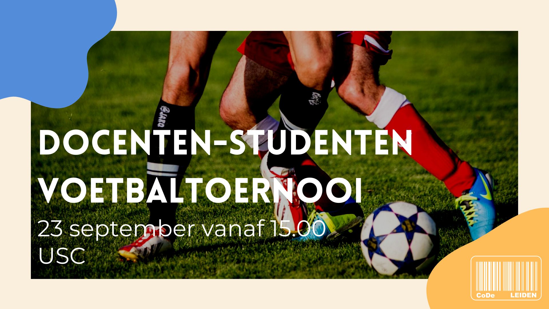 Docenten-Studenten Voetbaltoernooi