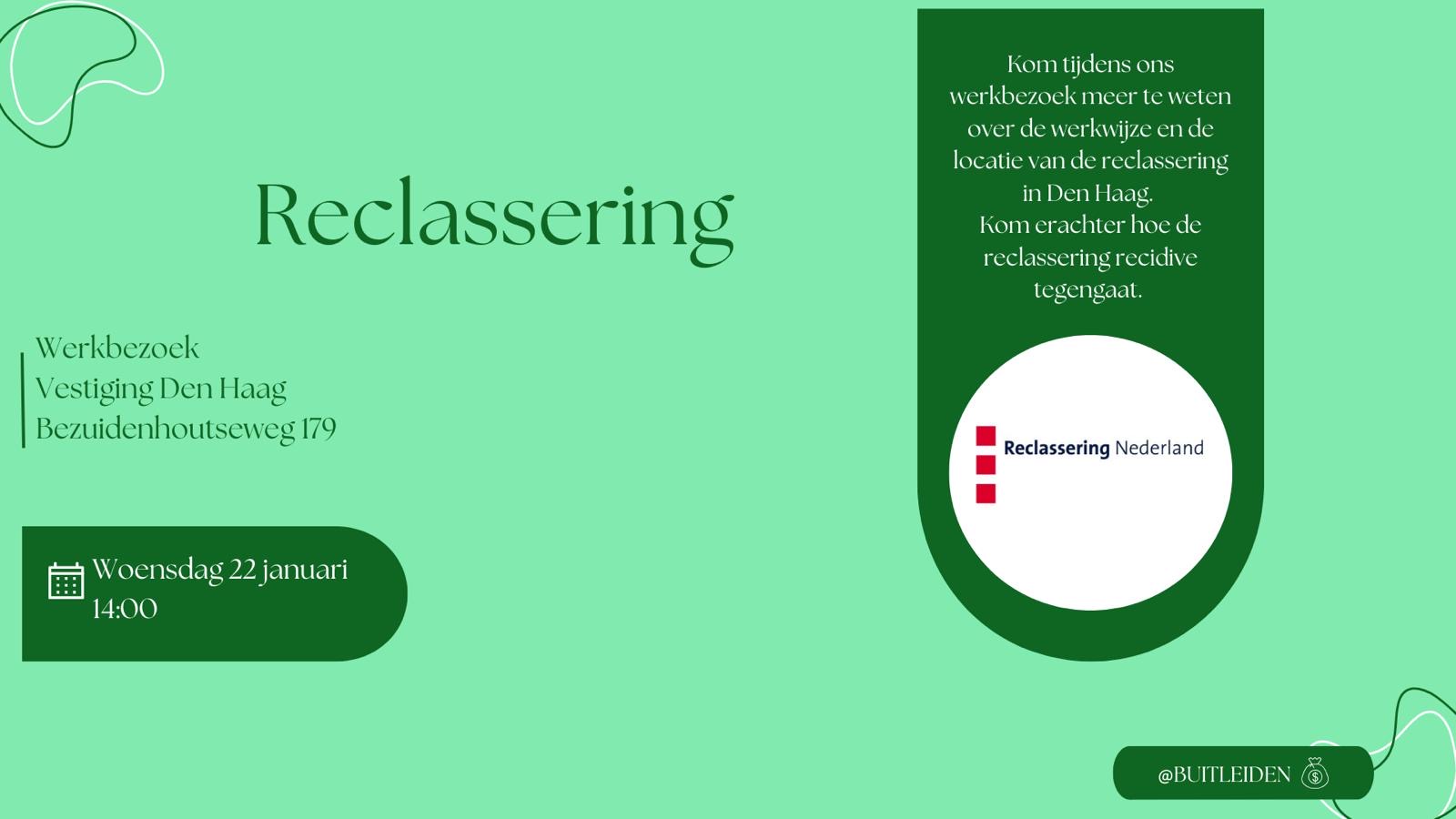 Werkbezoek Reclassering