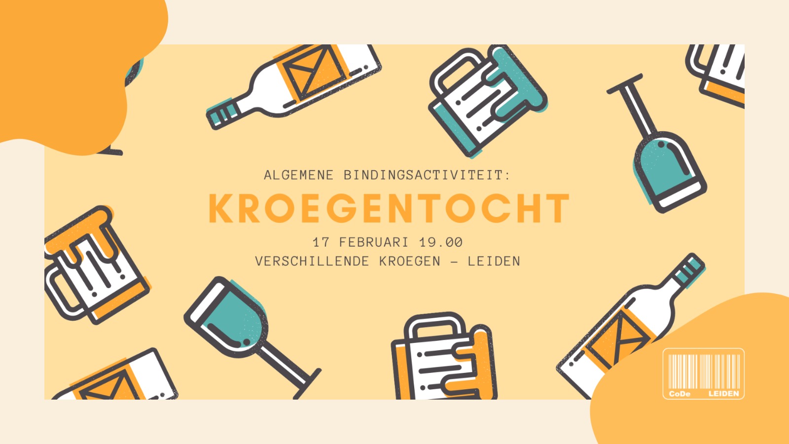 Algemene bindingsactiviteit: Kroegentocht