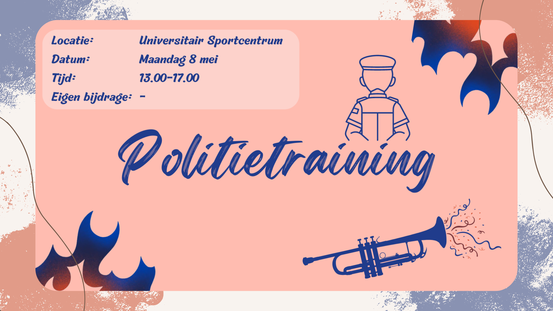 Lustrum: Politie-training