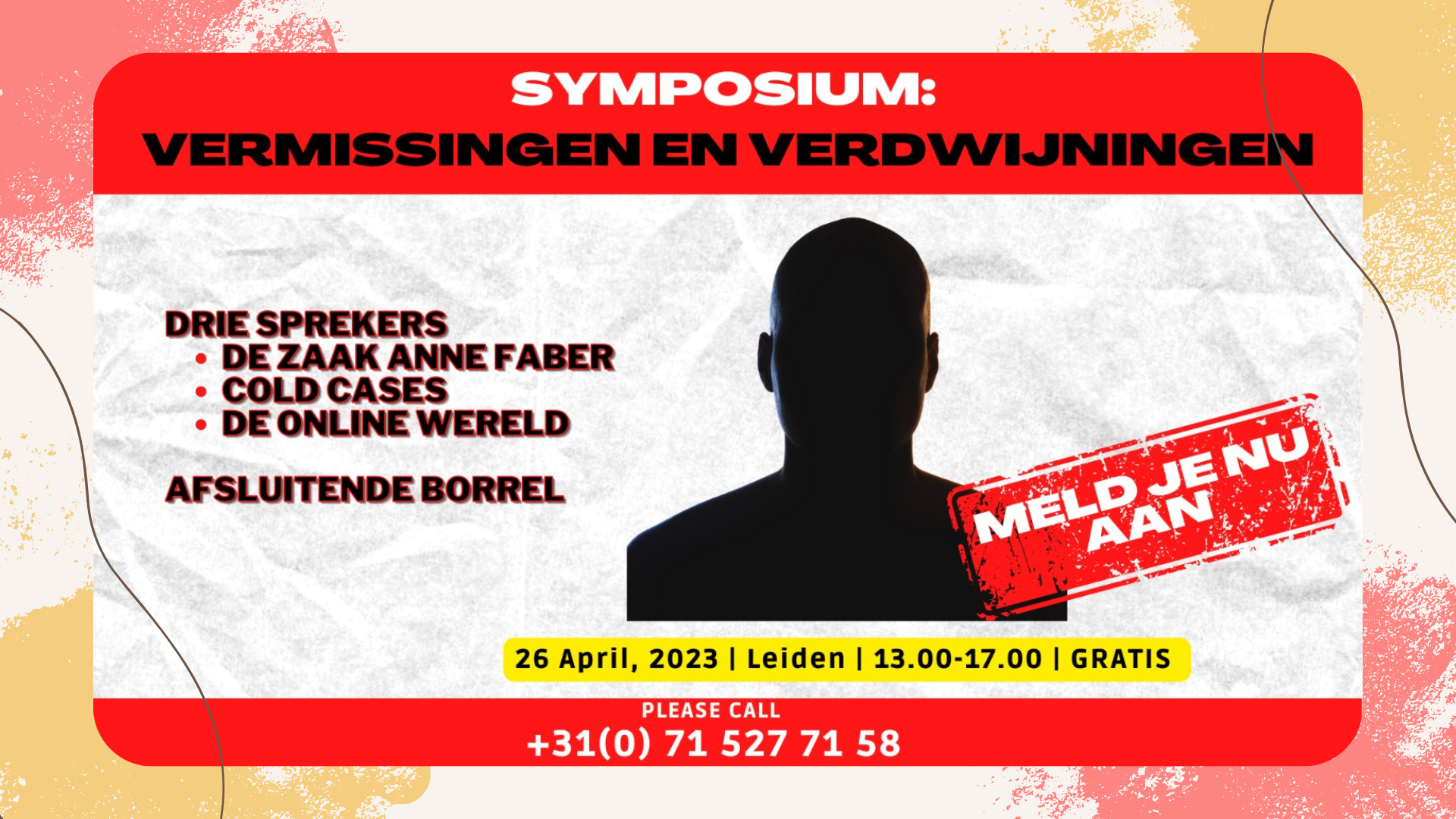 Symposium: Vermissingen en Verdwijningen