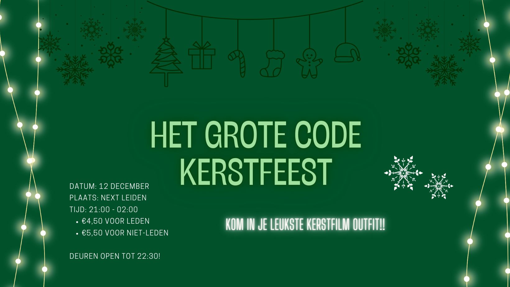 Kerstfeest december