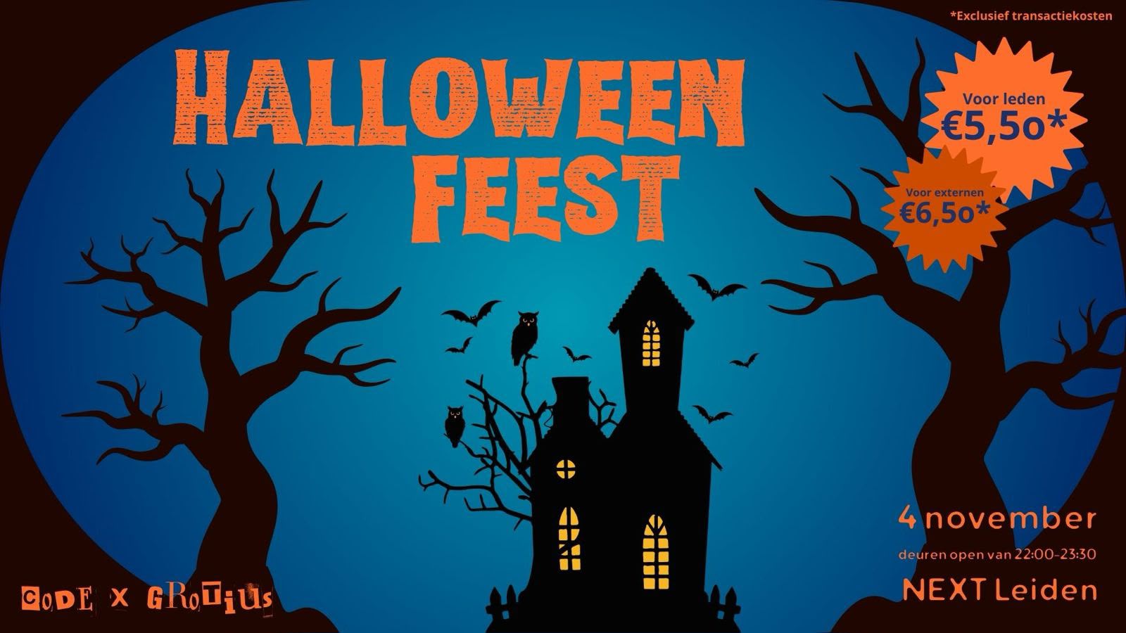 Halloweenfeest CoDe x Grotius