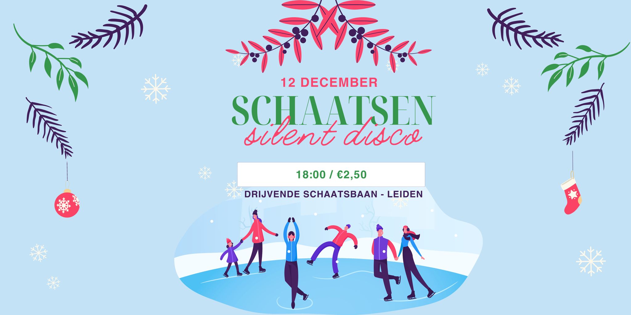 Silent Disco Schaatsen