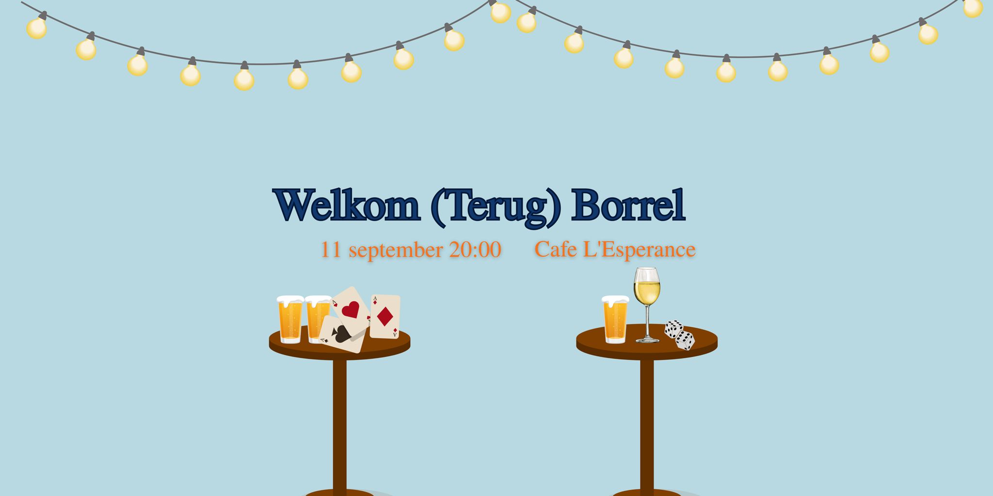 Maandelijkse Borrel September