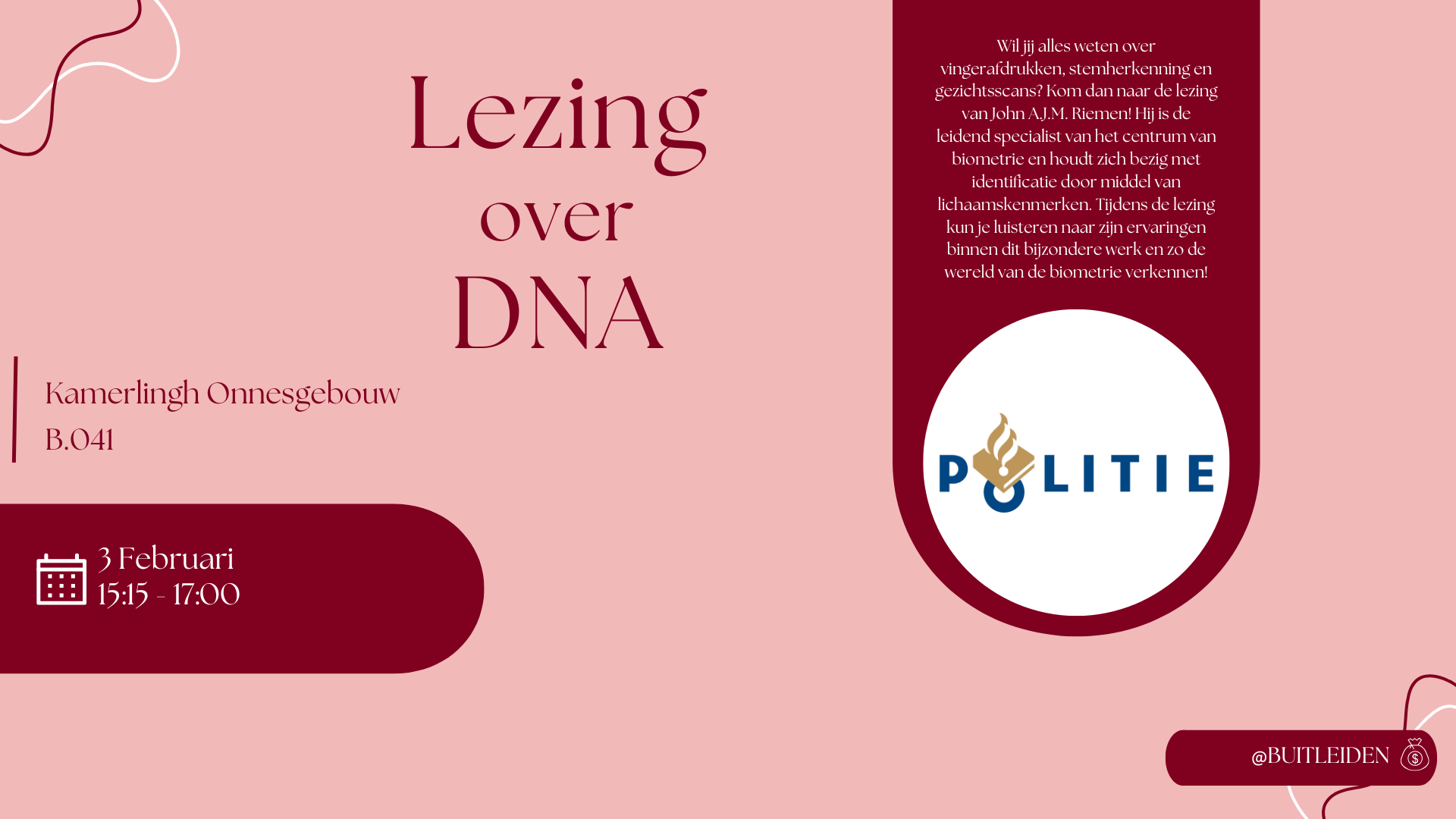 Lezing over DNA John A.J.M Riemen