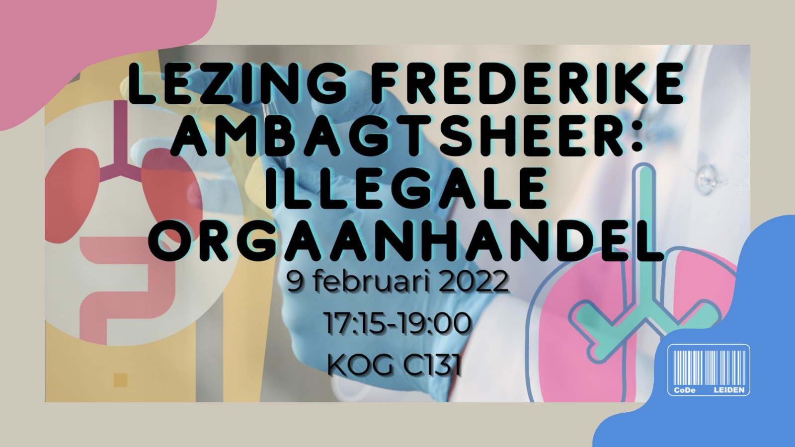 Lezing Illegale Orgaanhandel Frederike Ambagtsheer