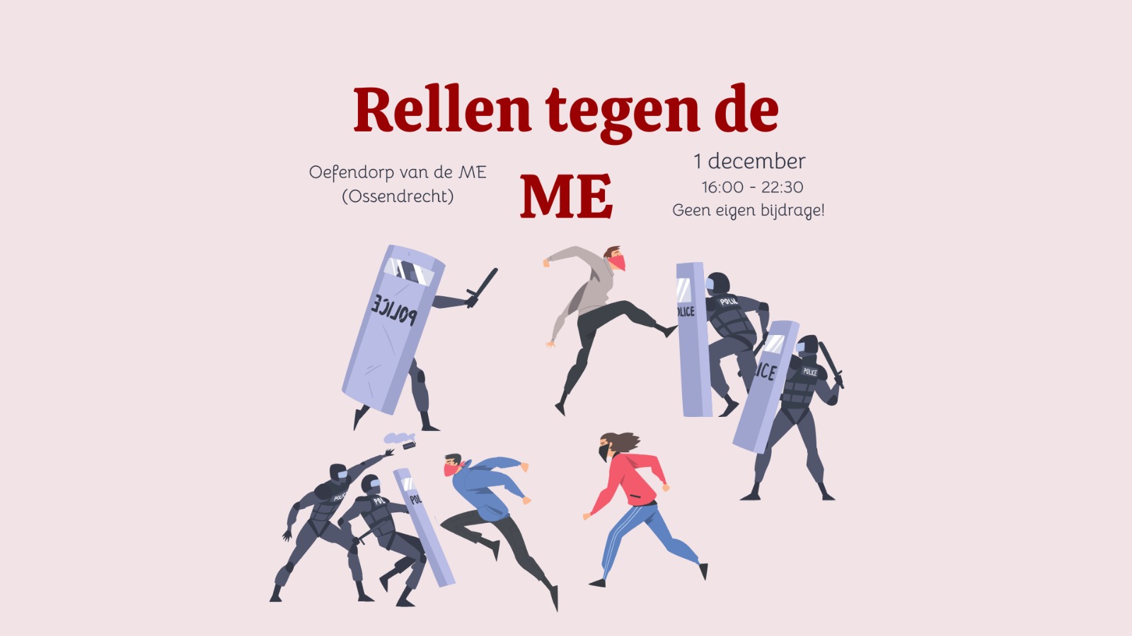 Rellen tegen de ME